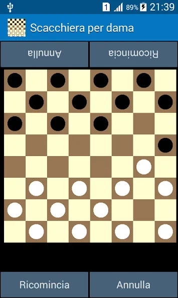 Italian Checkers - Dama (Дама)  [МОД Unlocked] Screenshot 1