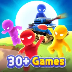 Взломанная 2 3 4 Player Games  [МОД Unlocked] - стабильная версия apk на Андроид