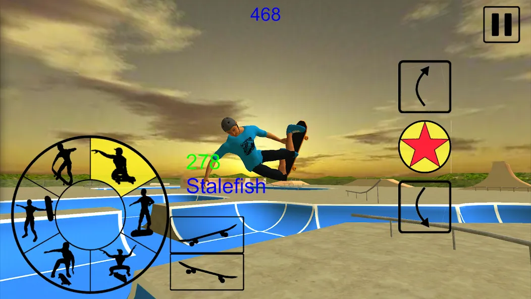 Skating Freestyle Extreme 3D (Скейтбординг Фристайл Экстрим 3D)  [МОД Бесконечные монеты] Screenshot 4