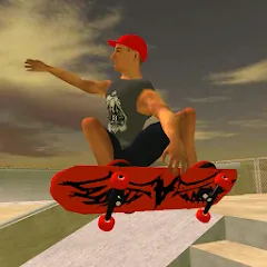 Взлом Skating Freestyle Extreme 3D (Скейтбординг Фристайл Экстрим 3D)  [МОД Бесконечные монеты] - последняя версия apk на Андроид