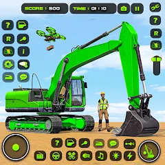 Скачать взломанную City Construction: Sand Games  [МОД Бесконечные монеты] - последняя версия apk на Андроид