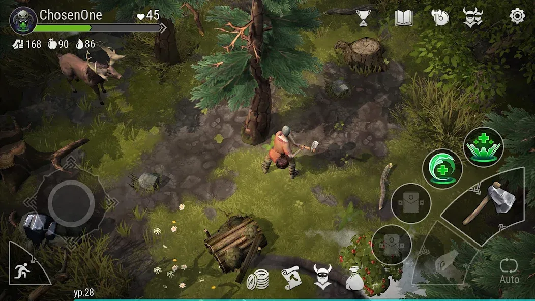 Frostborn: Action RPG (Фростборн)  [МОД Unlimited Money] Screenshot 1