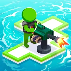 Взлом War of Rafts: Crazy Sea Battle (Война плотов)  [МОД Много денег] - полная версия apk на Андроид