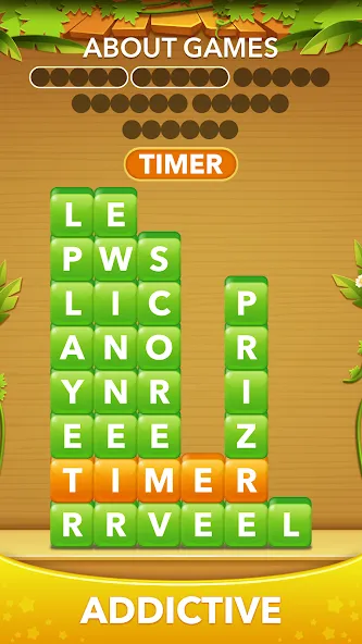 Word Heaps -Connect Stack Word  [МОД Меню] Screenshot 4