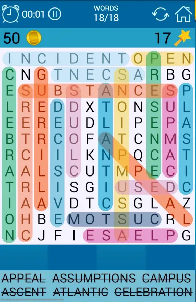 Word Search  [МОД Бесконечные монеты] Screenshot 5